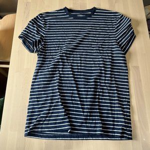 J Crew Factory - Large Slim Men's Pocket Tee Stripe